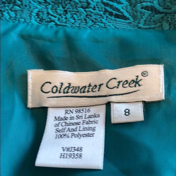Coldwater Creek Dress With Jacket Size 8 - Picture 4 of 8